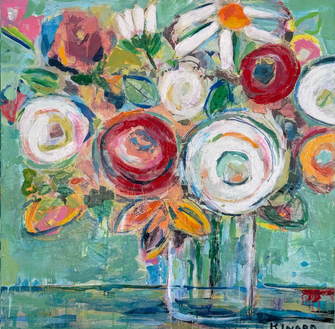 Low Country Floral Original by Christy Kinard