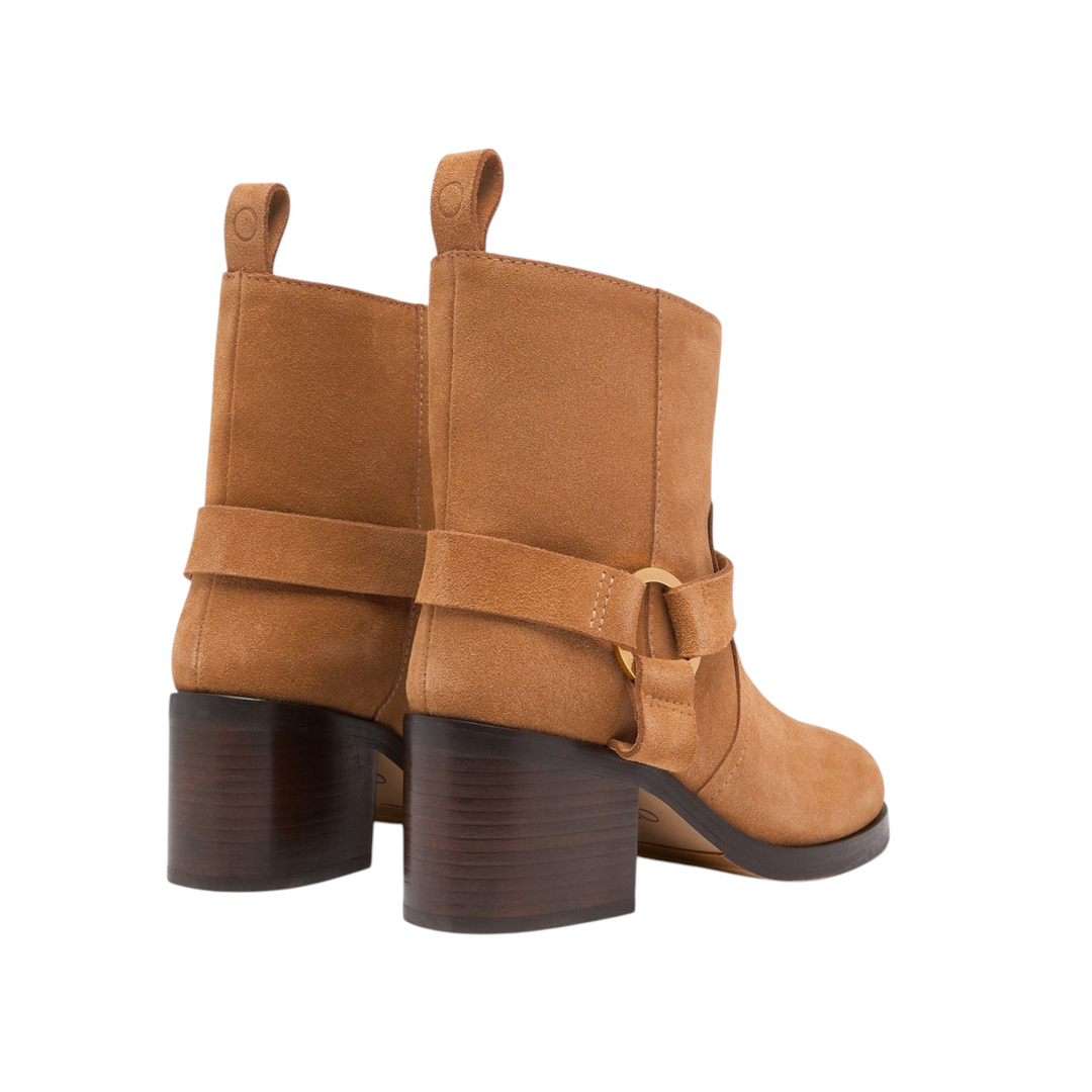 Hailey Low Boot in Tan