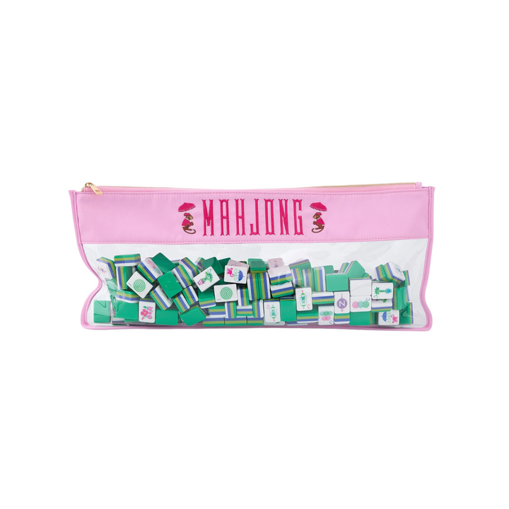 Cotton Candy Monkey Mahjong Bag