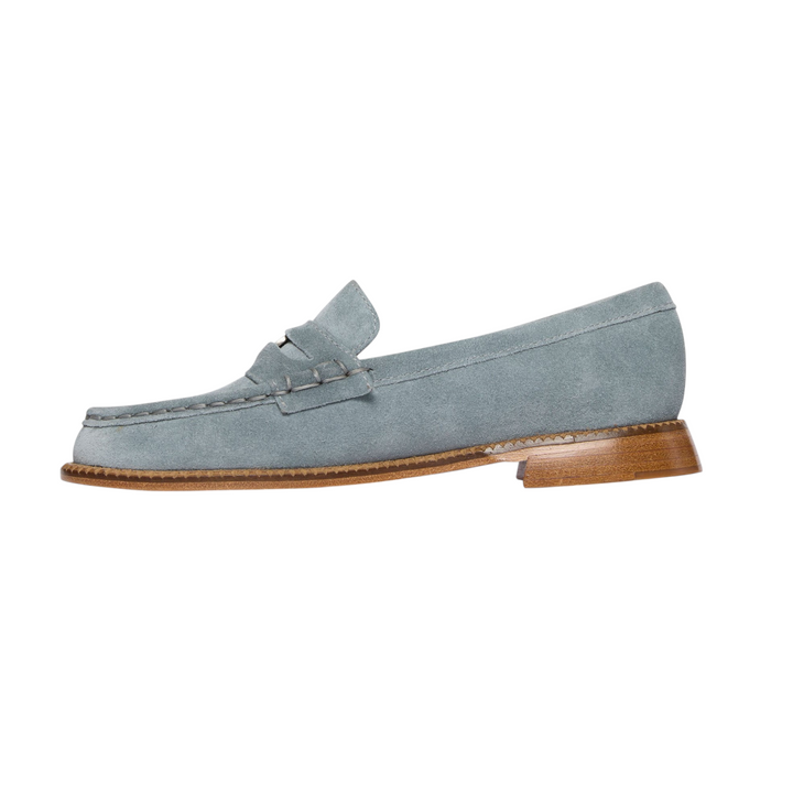 Elba Loafer in Bog Suede