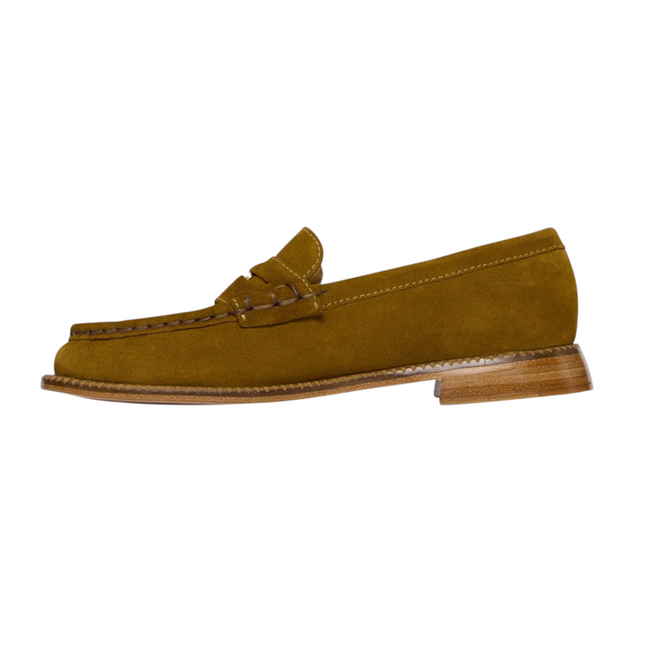 Elba Loafer in Bog Suede