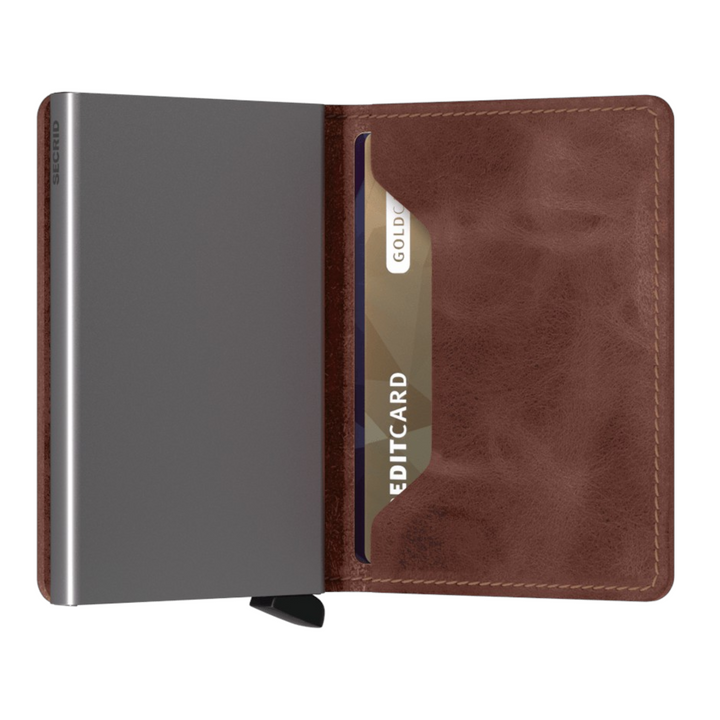 Slimwallet Vintage Brown - Brown