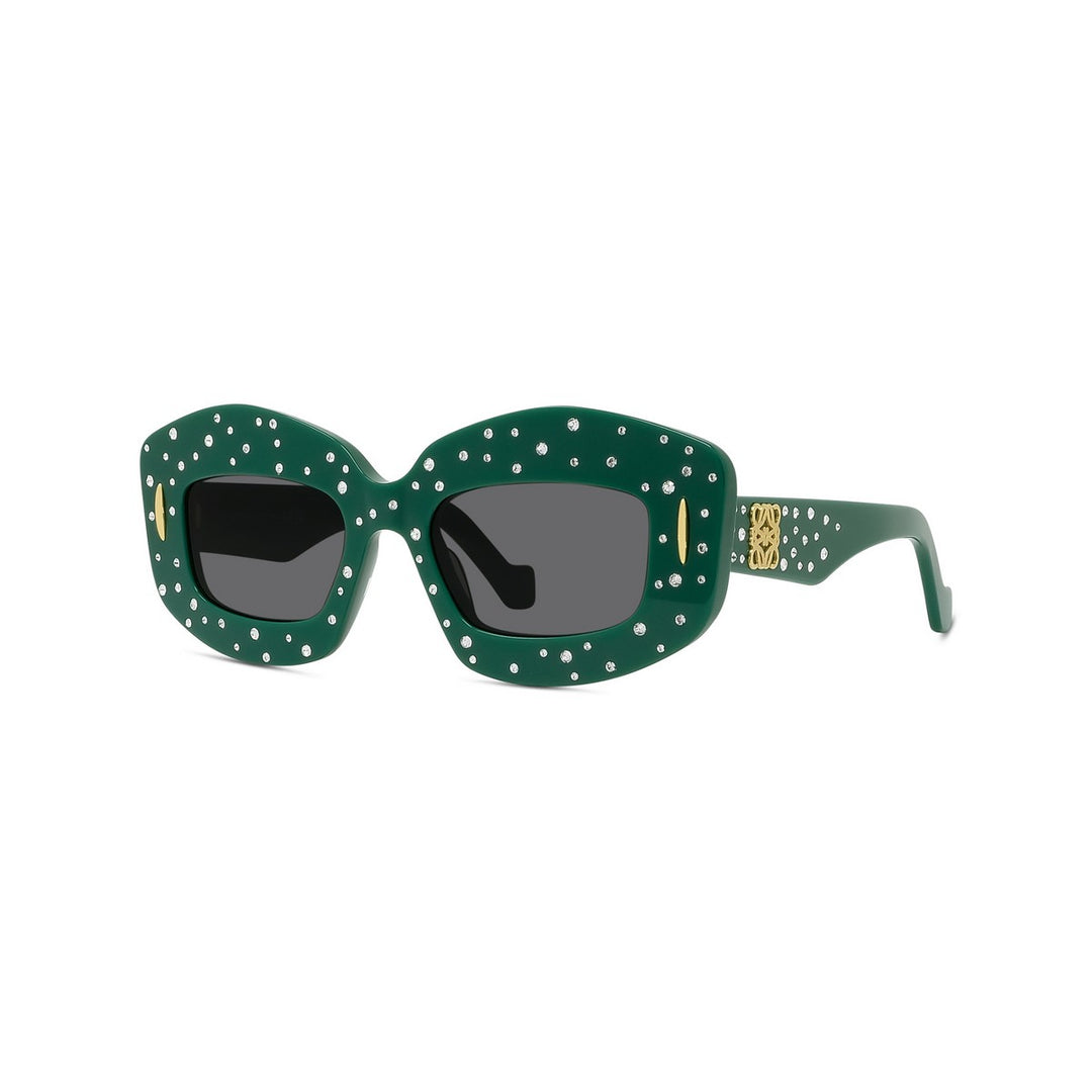 Shiny Green Acetate Full rim Sunglasses LW4114IS-96A