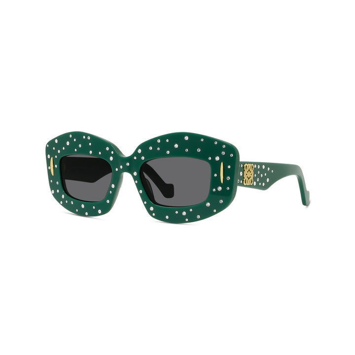 Shiny Green Acetate Full rim Sunglasses LW4114IS-96A