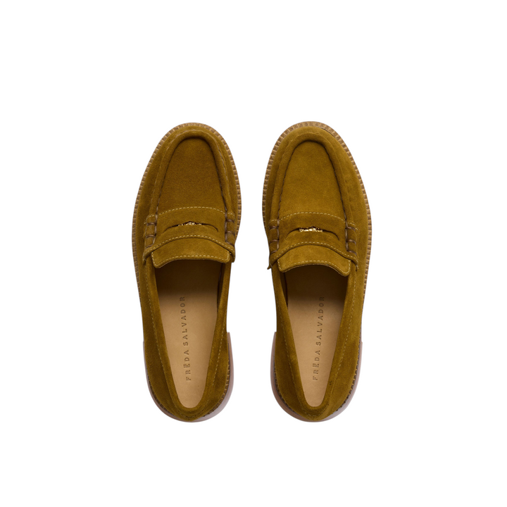Elba Loafer in Bog Suede