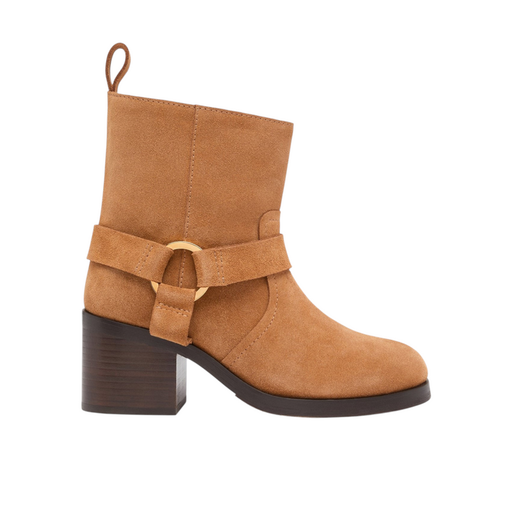 Hailey Low Boot in Tan