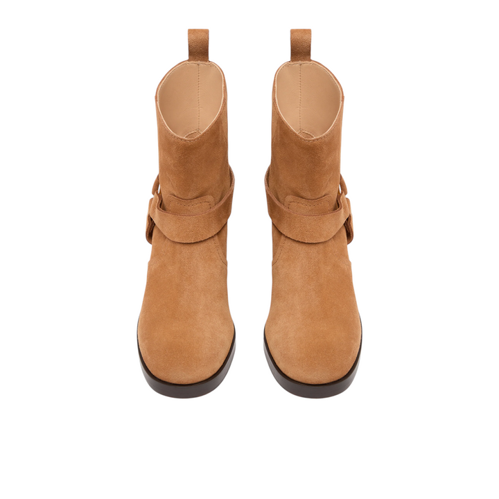 Hailey Low Boot in Tan