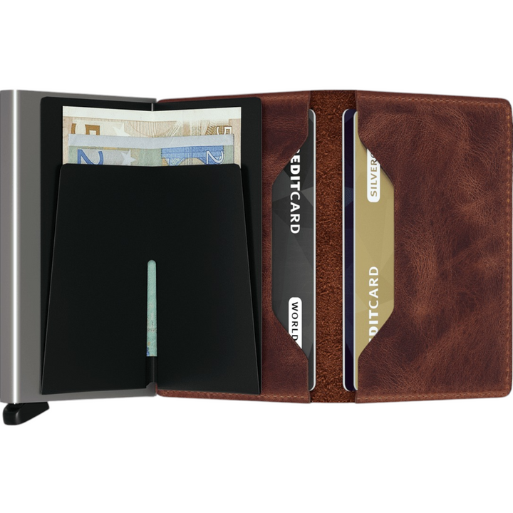 Slimwallet Vintage Brown - Brown