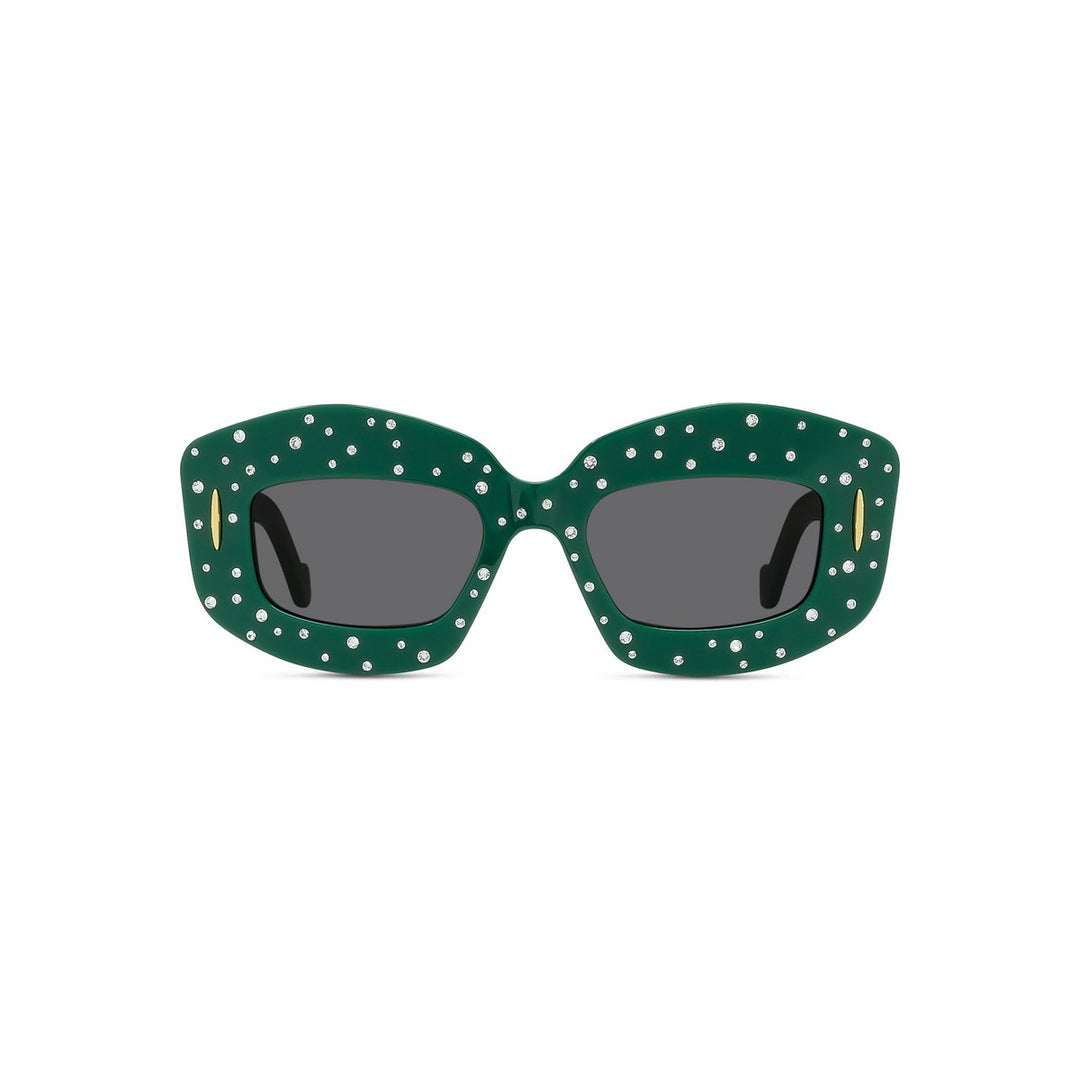 Shiny Green Acetate Full rim Sunglasses LW4114IS-96A