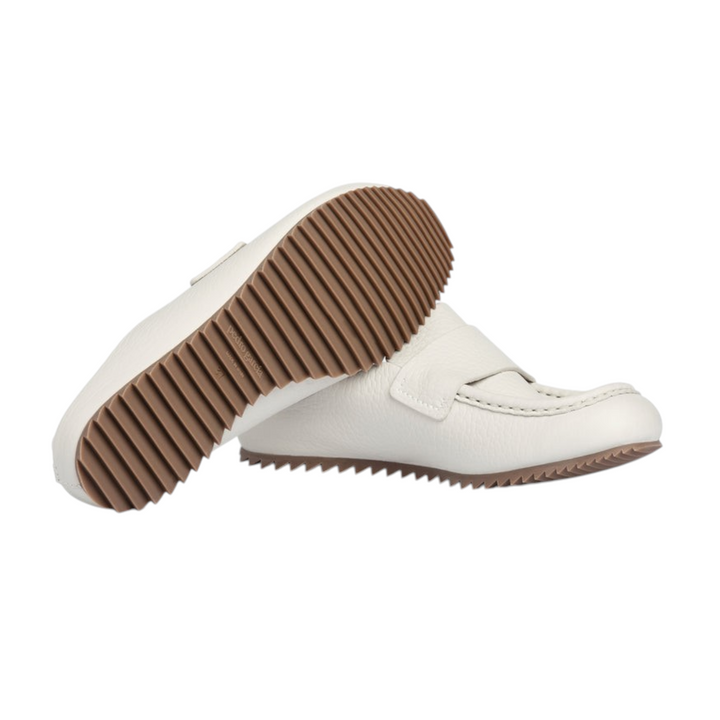 Bilma Mule in Basmati-Cervo Shearling