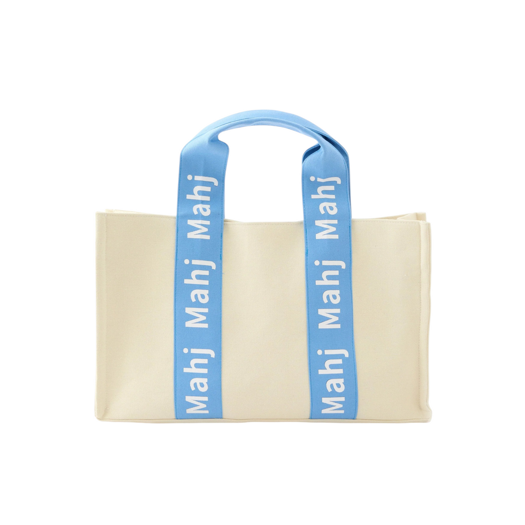 Light Blue Mahj It All Tote