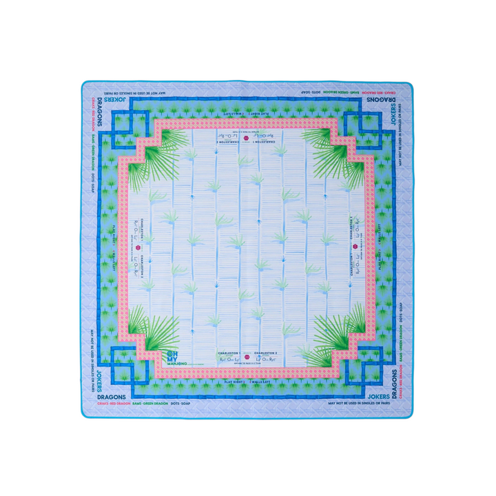 Palm Paradise Mahjong Mat