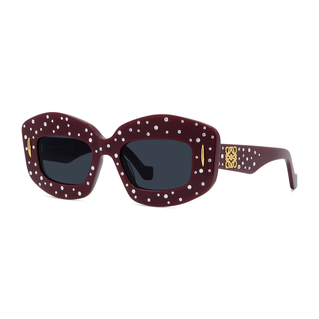 Shiny Red Acetate Full rim Sunglasses LW4114IS-66V