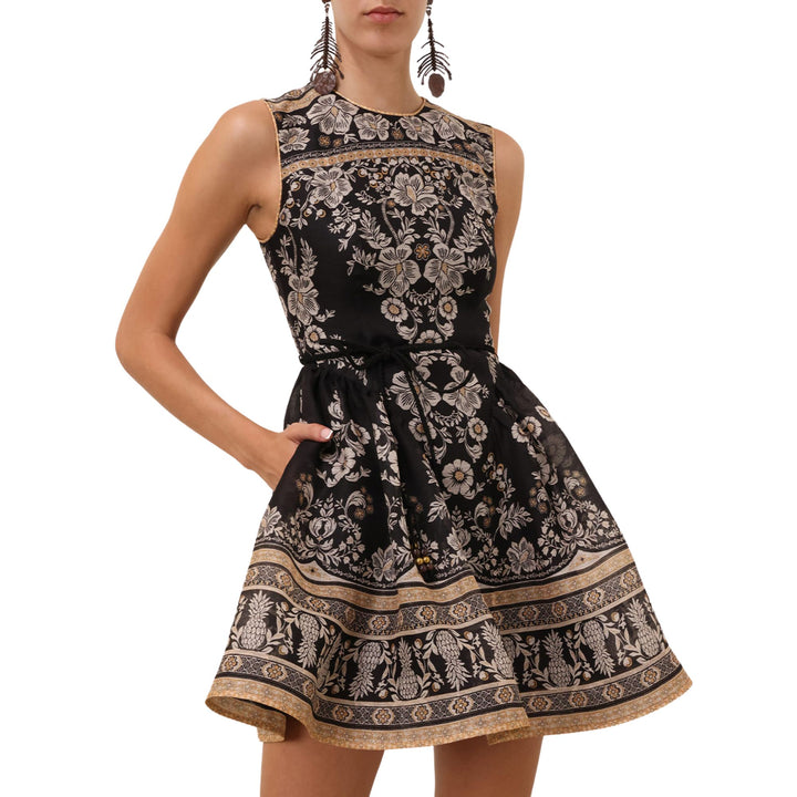 Balance Peplum Mini Dress