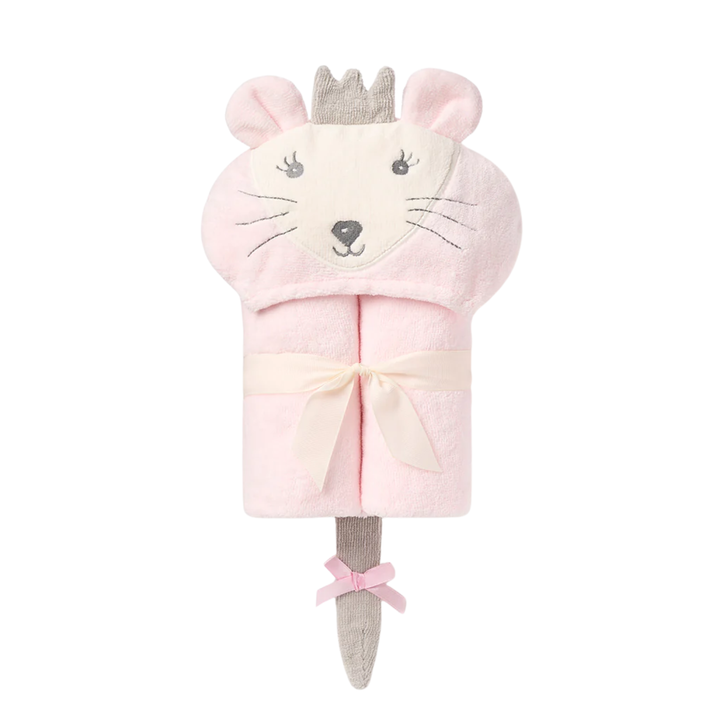 Pink Mouse Bath Wrap