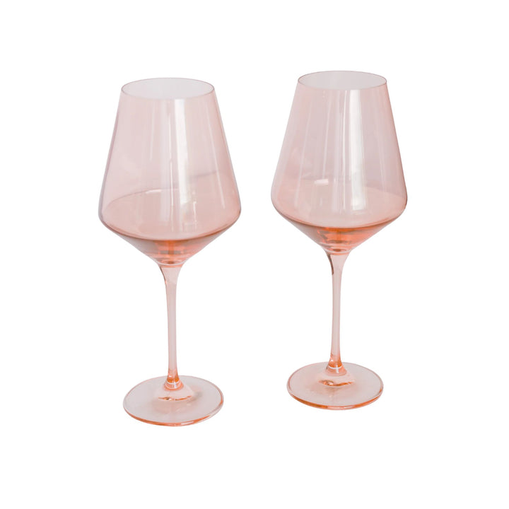 Stemware - Blush Pink