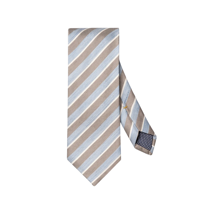 Stripe Woven Linen Tie