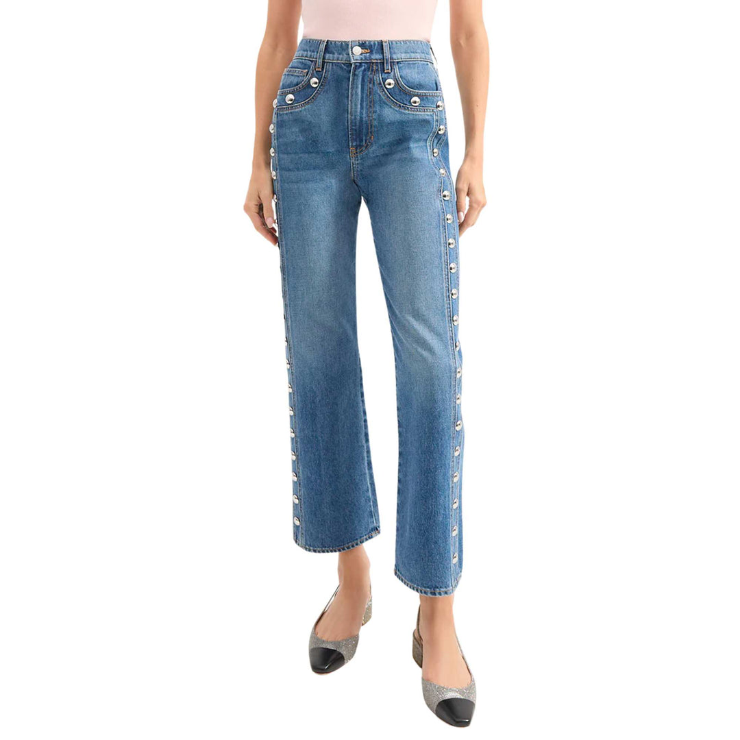 Dylan Ankle High Rise Straight