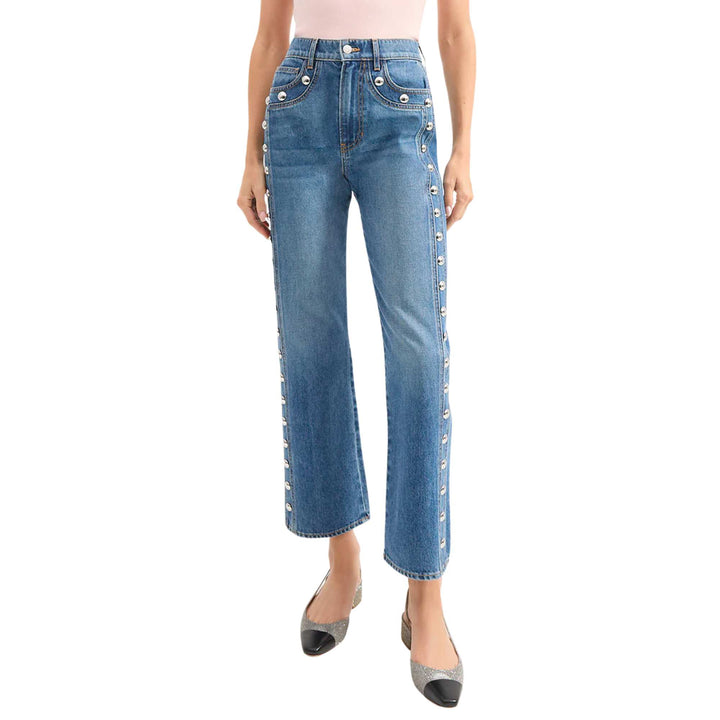 Dylan Ankle High Rise Straight