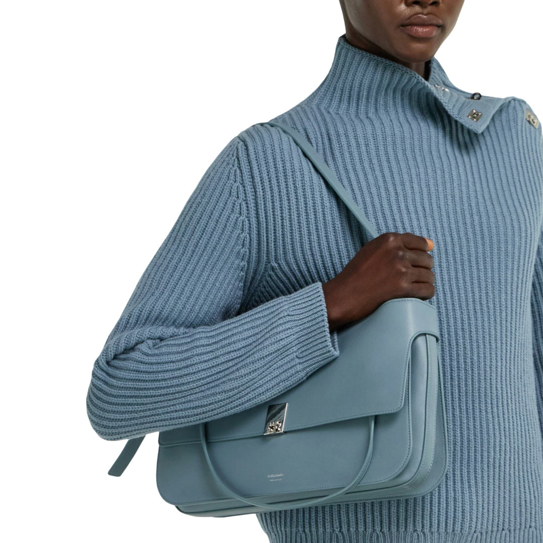Ferragamo Cara Bag - Seaglass