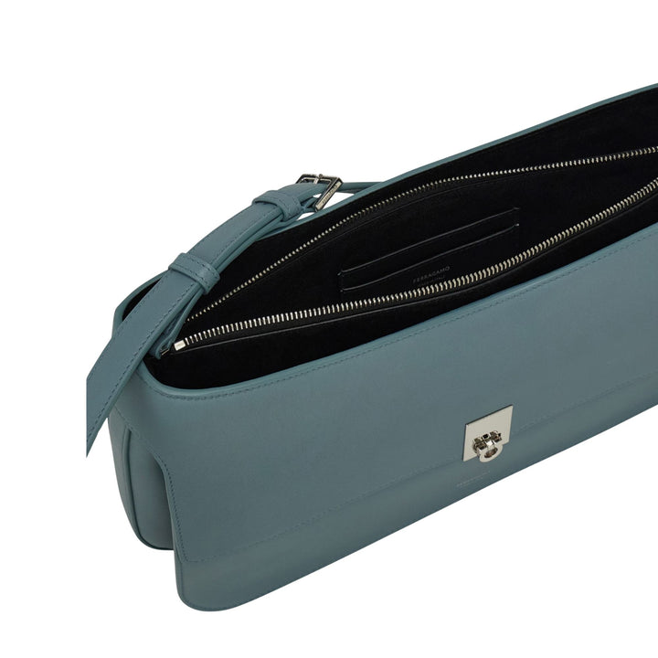 Ferragamo Cara Bag - Seaglass