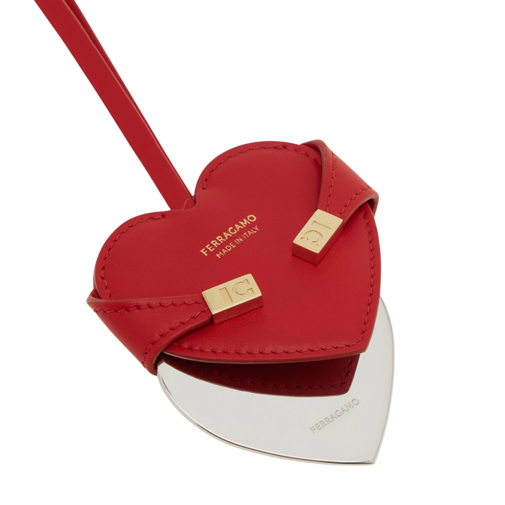 Elegance Heart Bag Charm