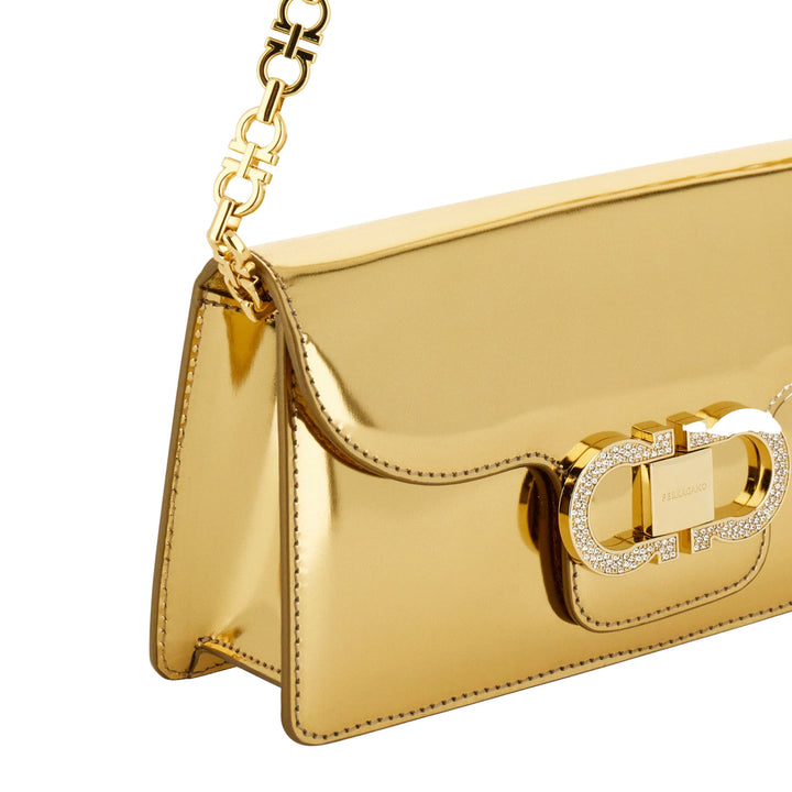 Vitellino Glow Double Gancino Chain Minibag