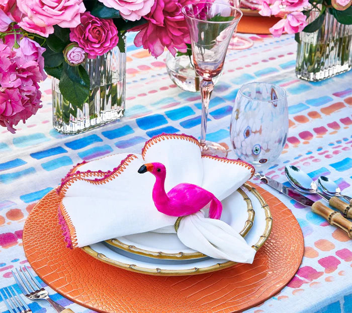 Napkin Ring : Flamingo - PINK/ORANGE - NONE