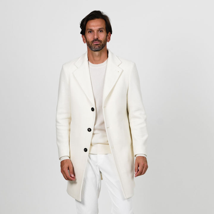 3/4 Coat with Zipout Hooded Knit Insert