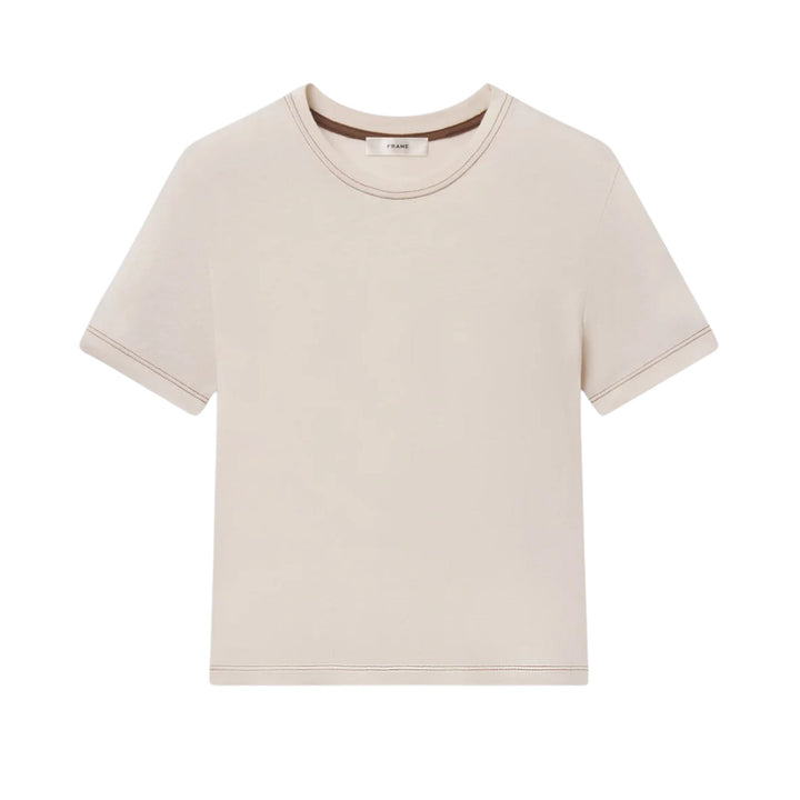 The Contrast Stitch Baby Tee
