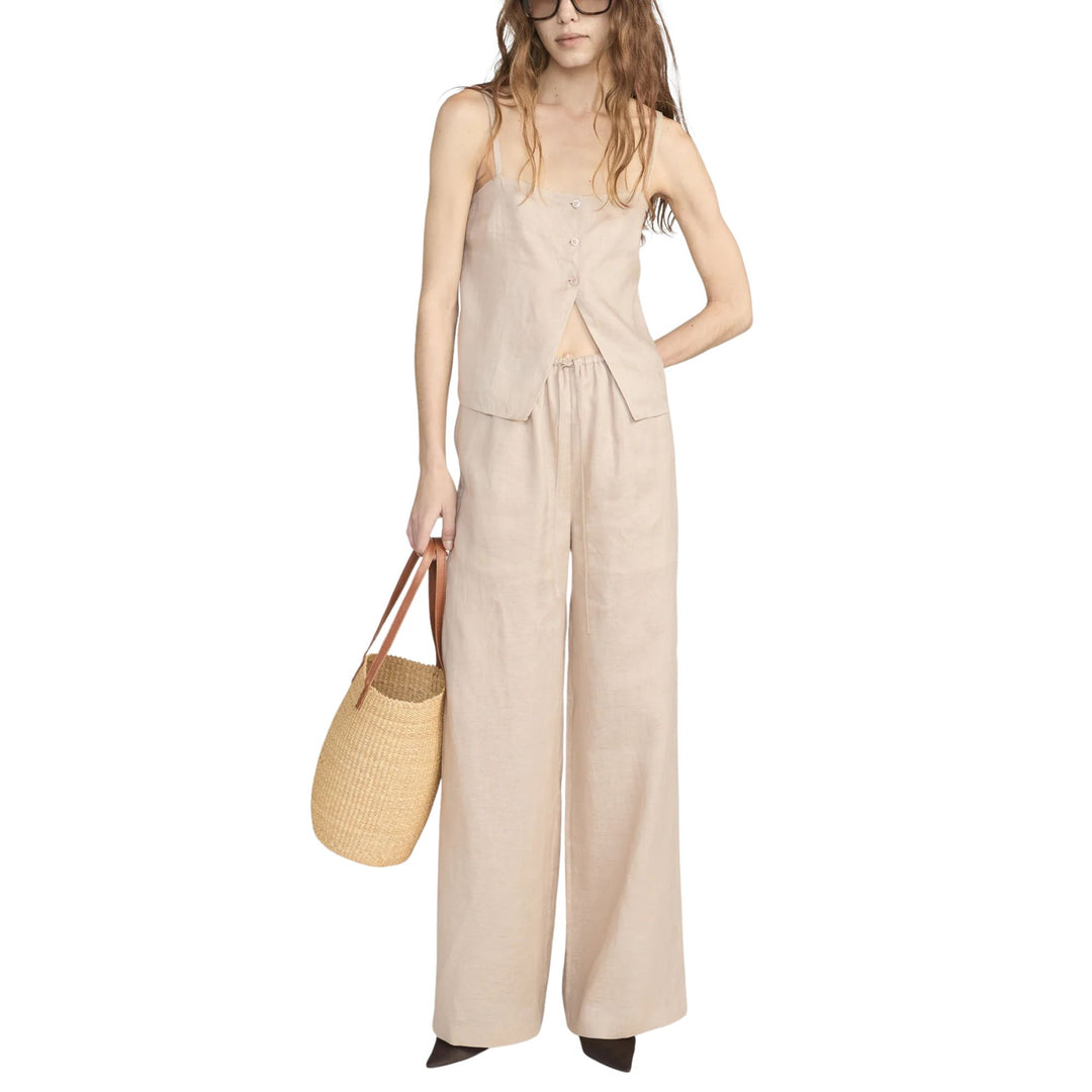The Linen Button Cami