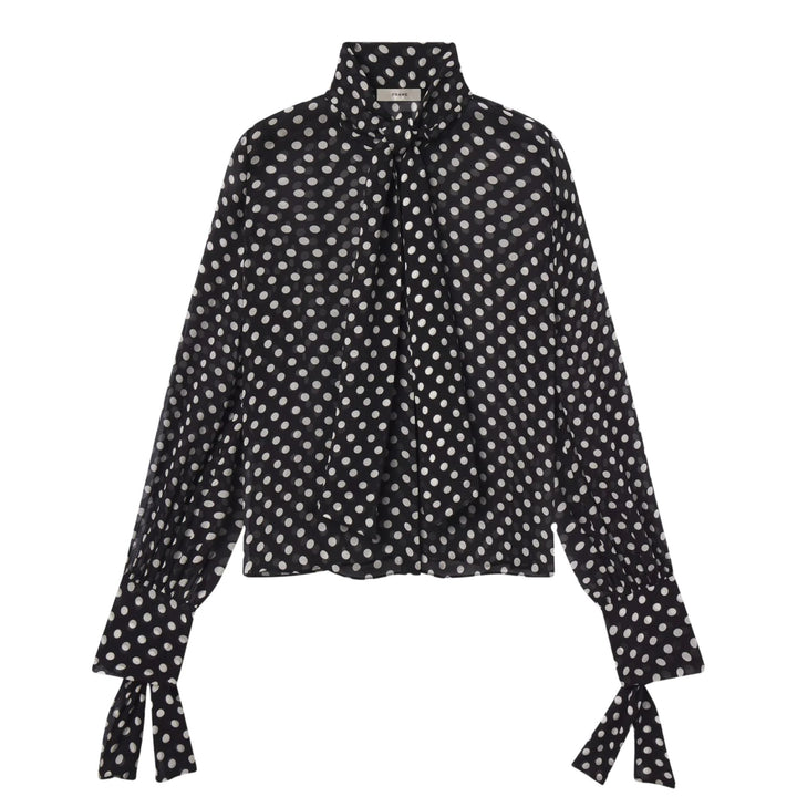 The Polka Dot Nouvelle Blouse