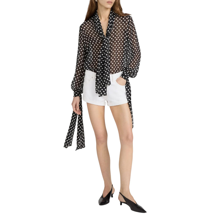 The Polka Dot Nouvelle Blouse