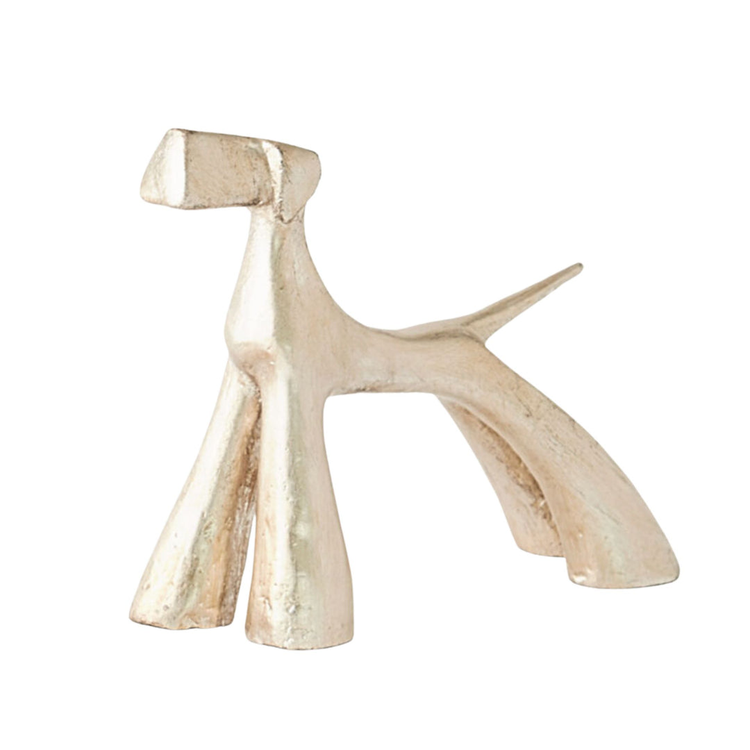 Show Dog Sculpture - Silver Leaf