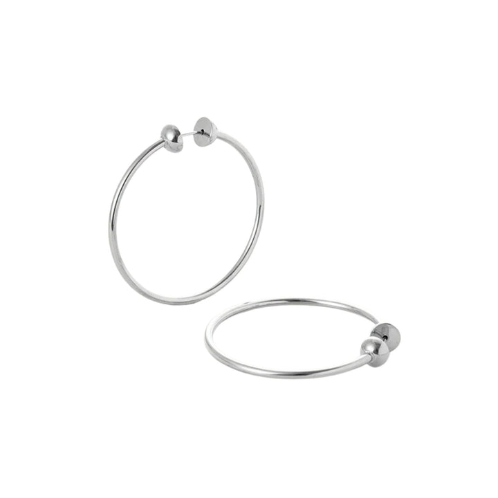 Icon Hoops Small - Platinum