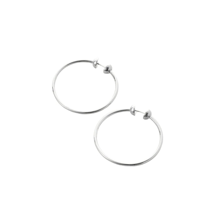 Icon Hoops Small - Platinum