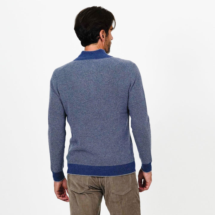 Quarter Zip Cashmere Sweater