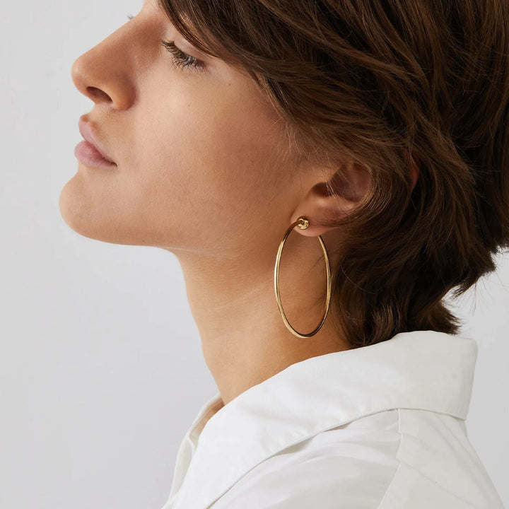 Icon Hoops Medium - Gold
