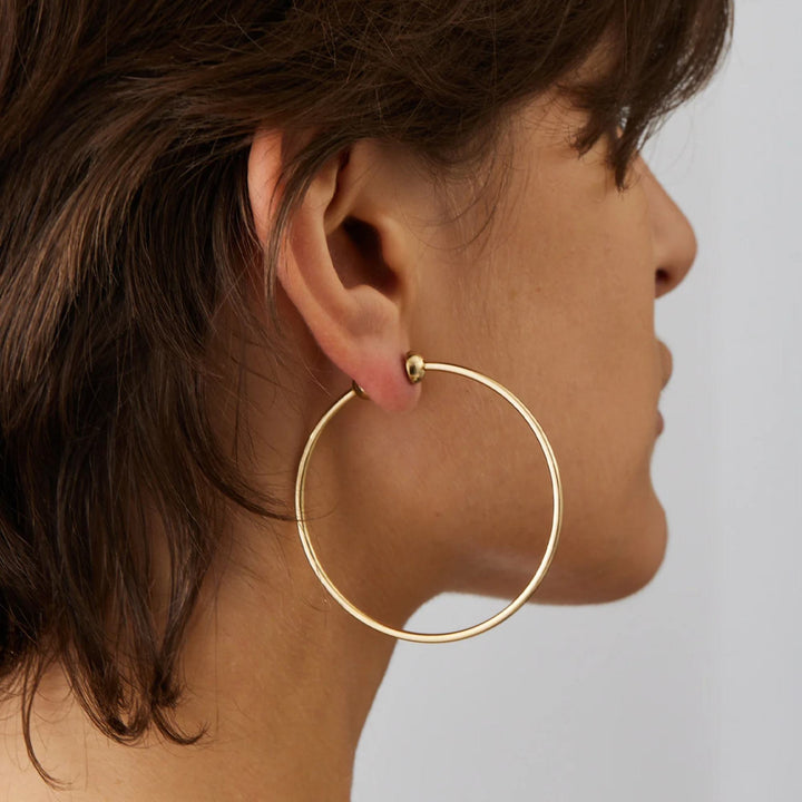 Icon Hoops Medium - Gold