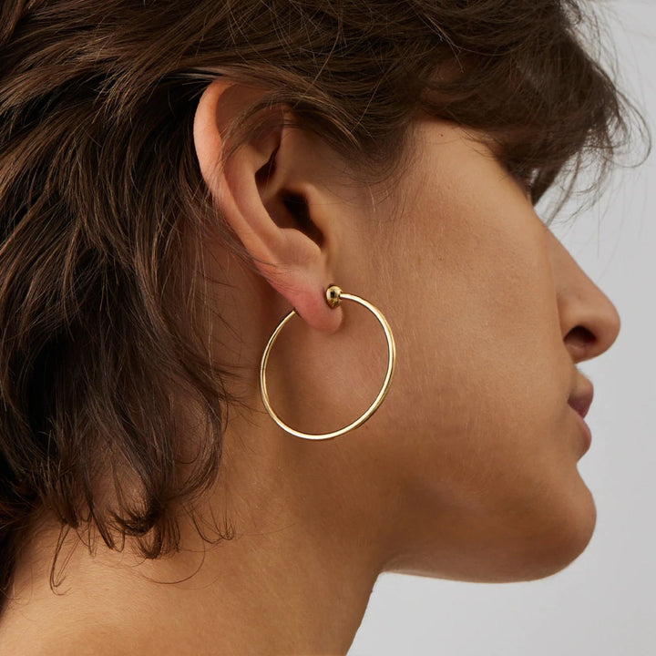 Icon Hoops Small - Gold