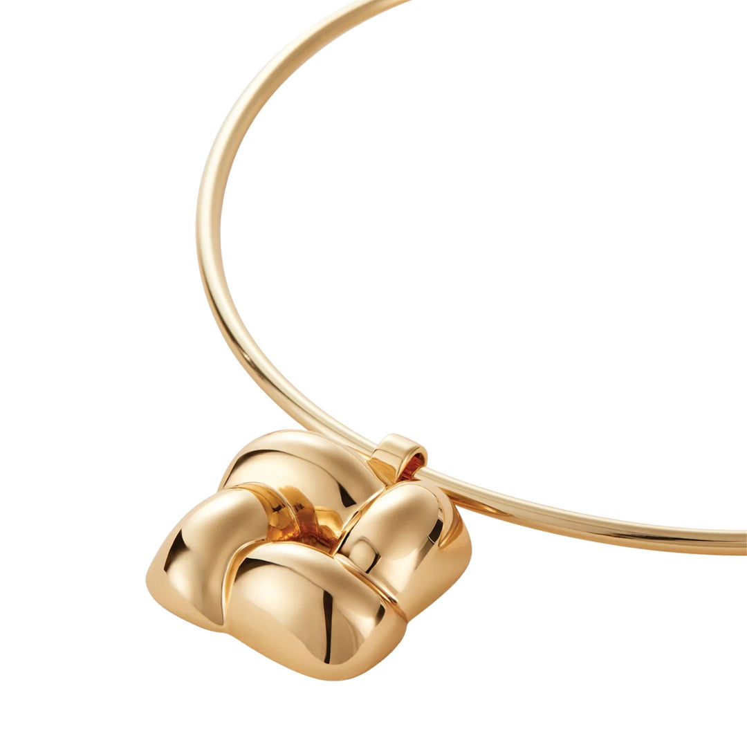 Woven Square Collar - Gold