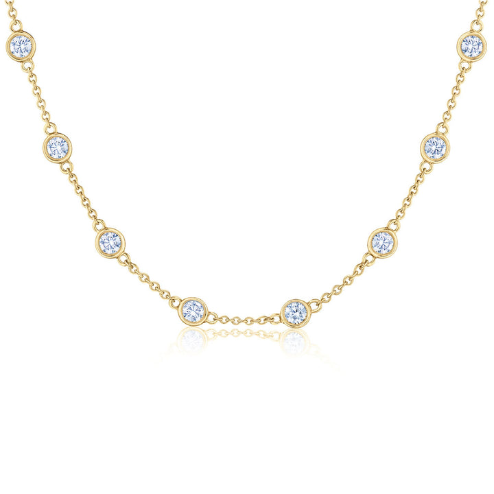 Diamond Strings Necklace
