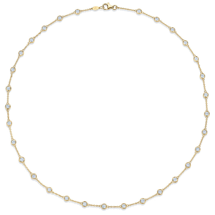 Diamond Strings Necklace