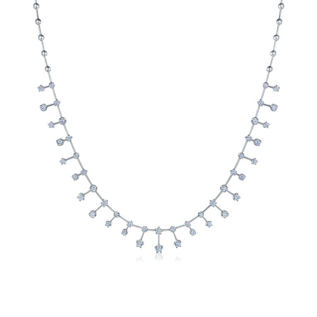Star-Set Starry Night Diamond Necklace