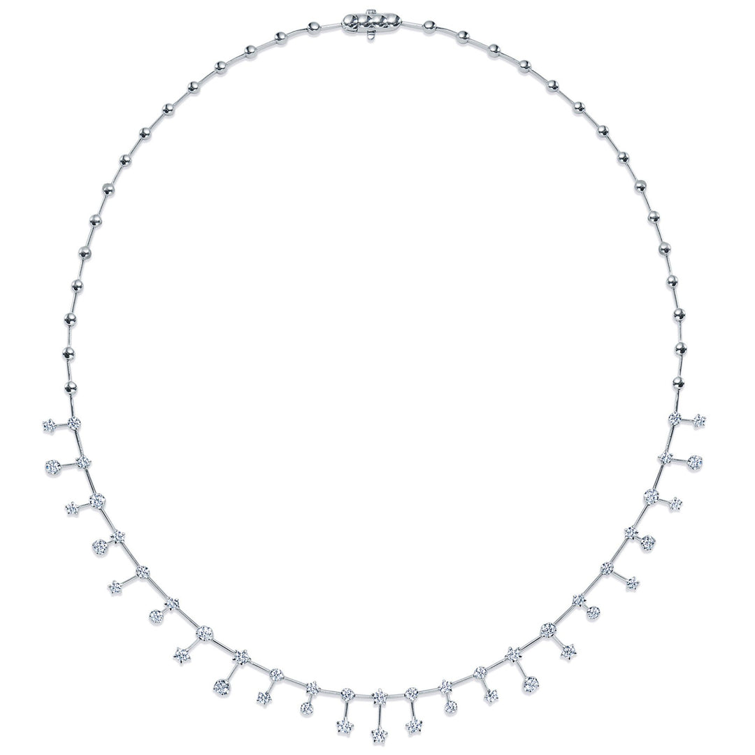 Star-Set Starry Night Diamond Necklace