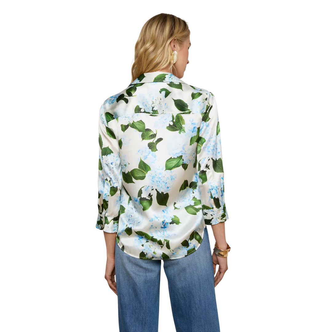 Hydrangea Dani 3/4 Sleeve Blouse