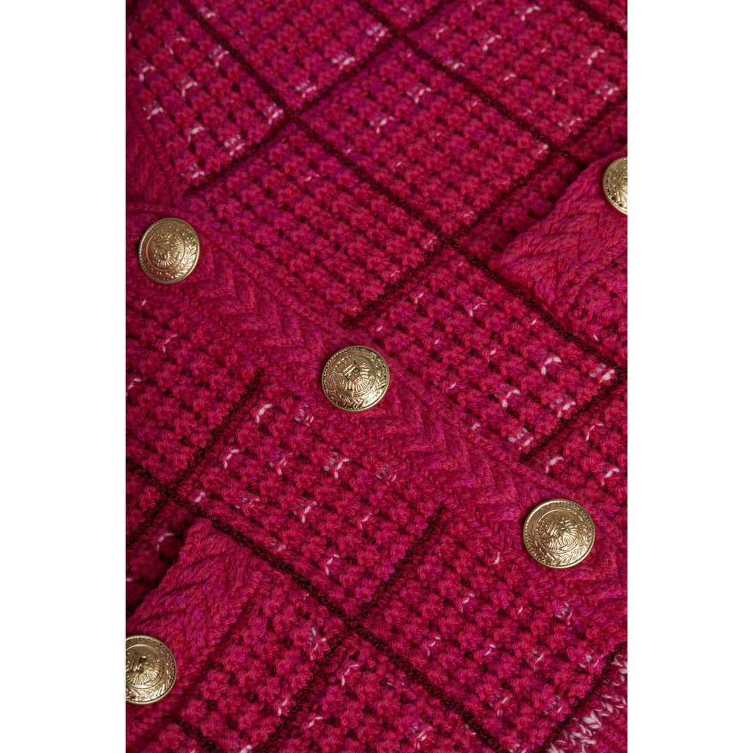 JENNI CARDIGAN - Pink Multi - M