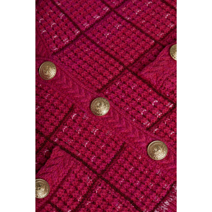 JENNI CARDIGAN - Pink Multi - M
