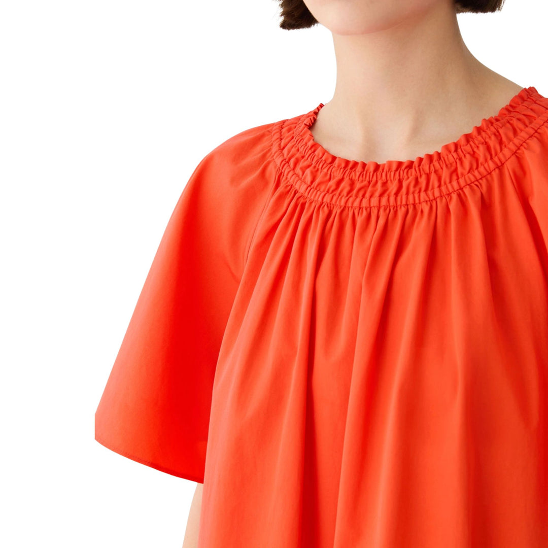 SS Shirred Neck Dress