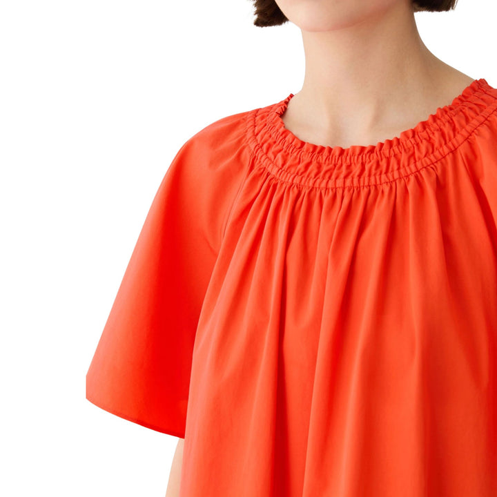 SS Shirred Neck Dress